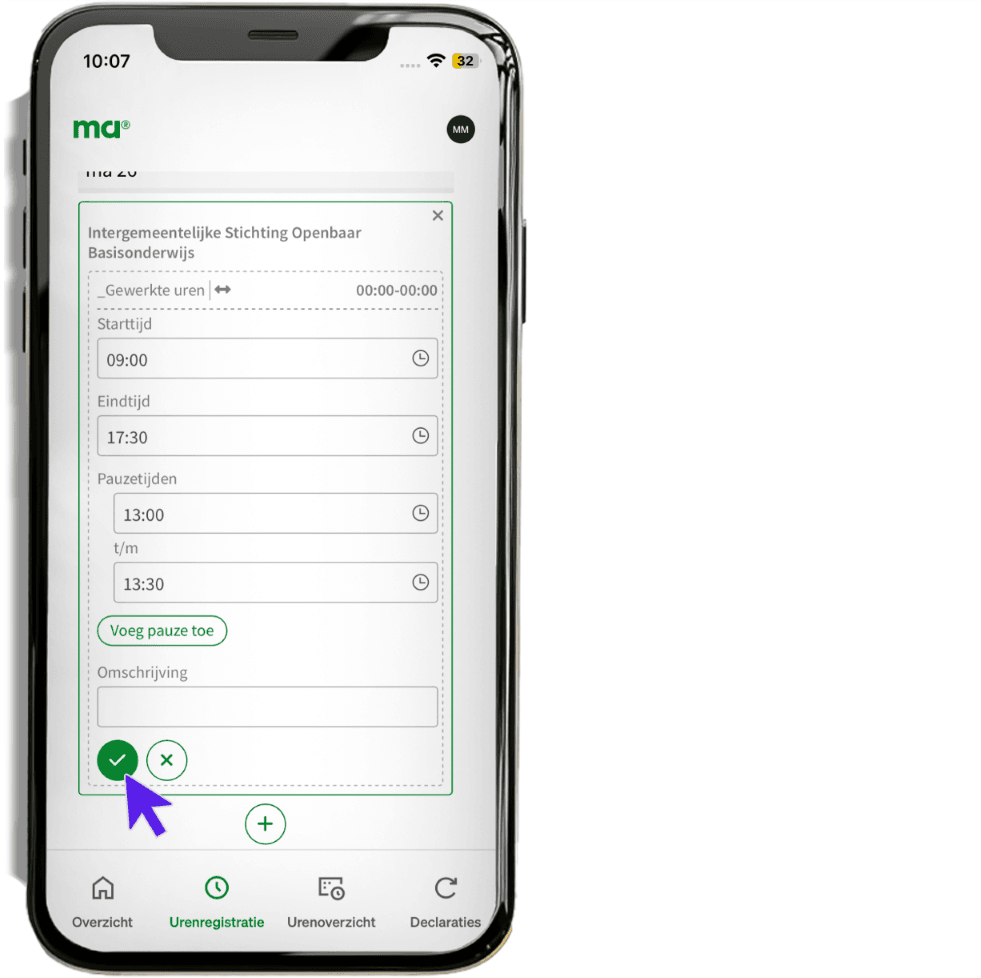 maandagnl handleiding uren professionals uren 8